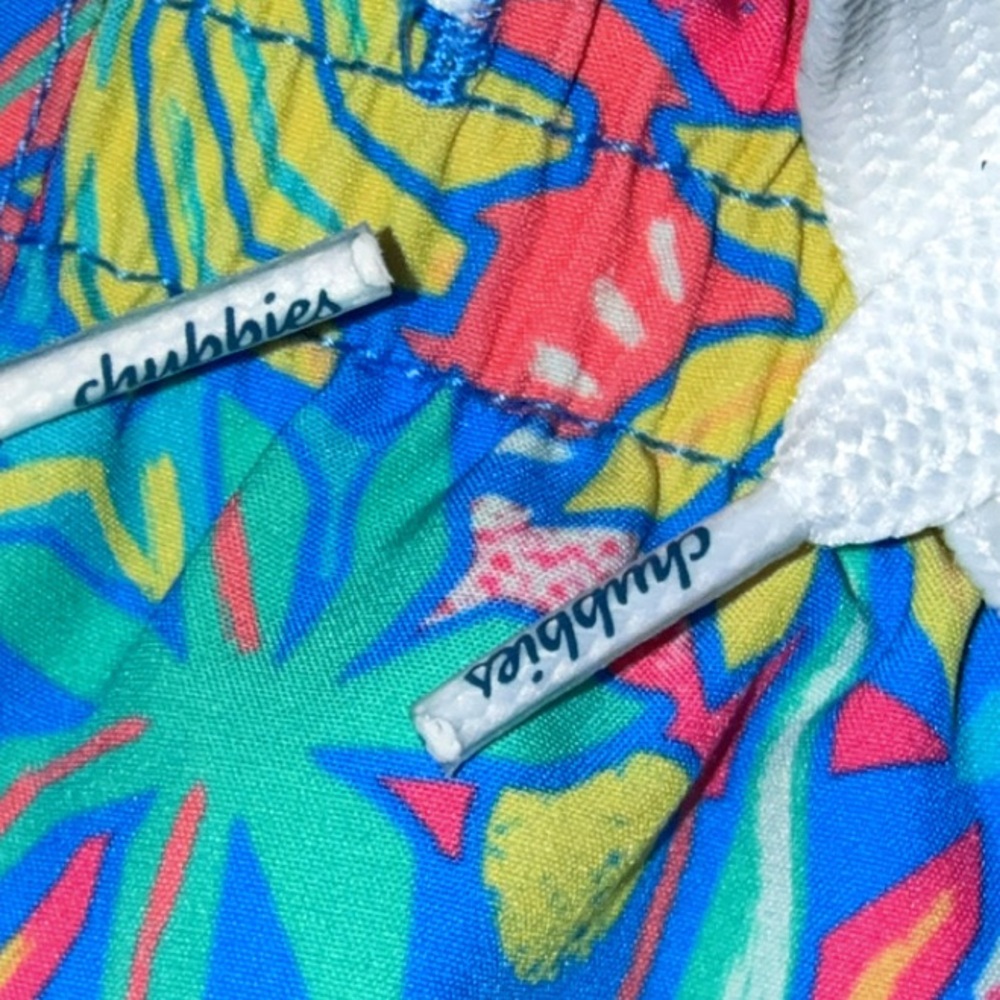 NWOT Chubbies Men's Classic Swim Trunks 5.5"
Tropical Bunches Boardshorts Size L - Picture 13 of 13